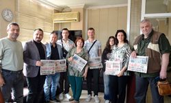 Erasmus+ proje ekibinden gazetemize ziyaret