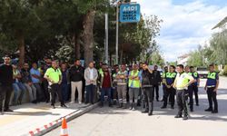 Belediye personeline yol güvenliği eğitimi