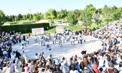 Milli Eğitim'in şenliğinde öğrenciler doyasıya eğlendi