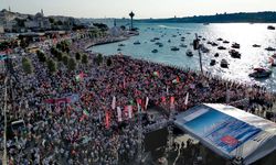 Özgür Gazze Mitingi'ne  Çorum'dan  katılım
