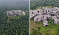 İmece usulü yapılan dev hastane çürümeye terk edildi