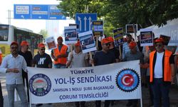 Karayolları işçileri eylem başlattı