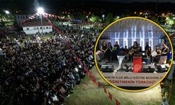 "Öğretmenin Türküsü" konseri Osmancık’ta ilgi gördü