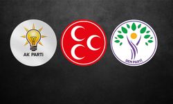 AK Parti, MHP ve DEM Parti sahaya iniyor