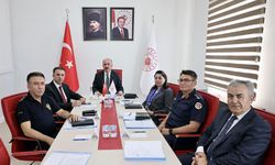 Asayişi değerlendirdiler