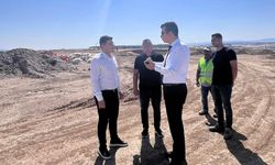 Kaymakam Köksal’dan, OSB’nin  genişleme alanında inceleme
