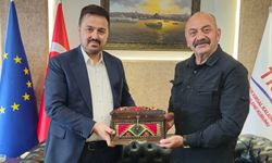 Başkan İsbir’den TKDK  Başkanı Antalyalı’ya ziyaret
