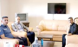 Kaymakam Dinçer'den Başsavcı  İsmail Dilekçi'ye iade-i ziyaret