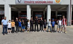 Öğrencilerden İtfaiye Müdürlüğü'ne ziyaret