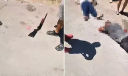 Sokak ortasında dehşet