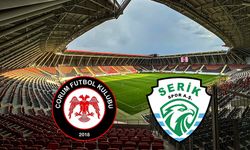 Çorum FK-Serikspor maçının kanalı belli oldu