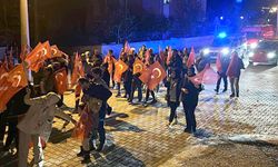 Kargı'da fener alayı coşkusu