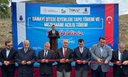 Bayat’ta sanayi sitesi tapu töreni ve mezbaha açılışı gerçekleştirildi