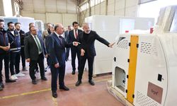 Vali Çalgan'dan Gazel Makine'ye ziyaret