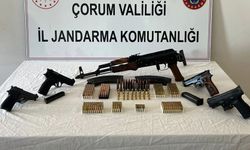 Çorum'da kalaşnikofla yakalanan şüpheli tutuklandı