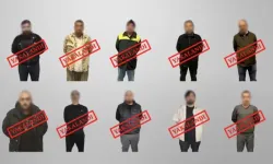 10 firari suçlu yakalandı: 7'si kırmızı bültenle aranıyordu