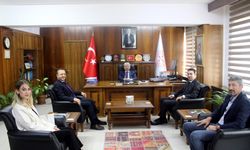 Eczacı Odasından Defterdar  Erkan Ciğer’e iade-i ziyaret