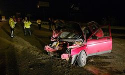 Tıra arkadan çarptı: 2 yaralı