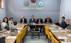 Çorum'da "Güvenli Adımlar Projesi" tanıtıldı