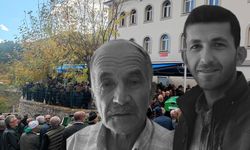 Baba-oğul birlikte toprağa verildi