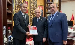 Devlet Bahçeli'yi ziyaret ettiler