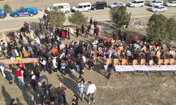 500 fıstık çamı toprakla buluşturuldu