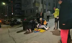 Otomobil ile motosiklet çarpıştı: 1 yaralı