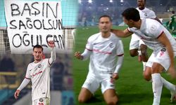 Çorum FK tribünlerinden Oğulcan'a başsağlığı mesajı