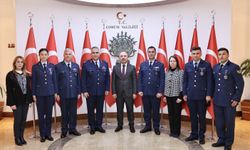 Merzifon 5. Ana Jet Üs Komutanı şehit ailesi için Çorum’a geldi