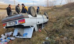 Cenazeye giderken kaza yaptılar