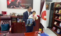 Başsavcının misafiri oldu