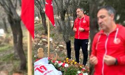 İsmet Kamak’tan kardeşi Nihat Armutcu’nun mezarına ziyaret