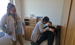 Hastane korkularını beyaz önlükle yendiler