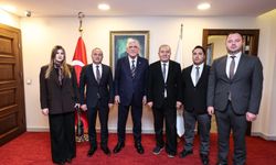 İYİ Parti Çorum heyeti Dervişoğlu ile görüştü