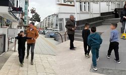 Çorum'da dilendirilen küçük çocuklar toplandı