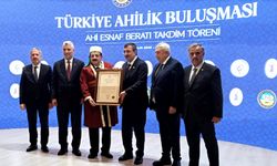 Çorum'da 'yılın ahisi' Ankara onurlandırıldı