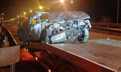 Çorum'da feci kaza: Sürücü yaralandı