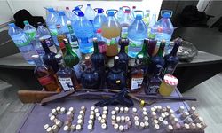 Çorum'da sahte alkol operasyonu: 3 gözaltı