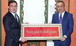 Başkan  Dere Yazıcıoğlu'nu ziyaret etti