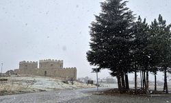 Hattuşa'ya kar yağdı