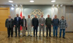 Gazeteciler Cemiyeti'nden Rektör Öztürk'e ziyaret