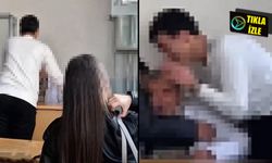 Lise öğrencilerinden öğretmene saygısız hareketler