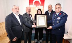 Şehit ailesine “Şehadet Belgesi” takdim edildi