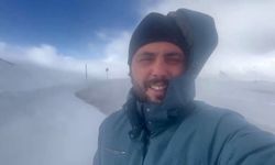 Kar ve tipi Palandöken geçidinde ulaşım aksatıyor