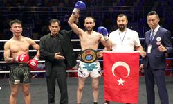 Çorumlu sporcu altın kemerin sahibi oldu