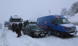 574 köy yolu ulaşıma kapandı