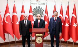 Hisarcıklıoğlu ile Arslan’dan Vali Çalgan’a ziyaret