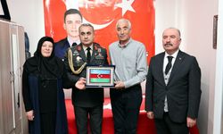 Şehit ailesine Azerbaycan’dan anlamlı ziyaret
