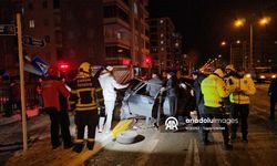 Çorum'da kaza: 4 yaralı