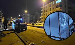 Çorum'da 5 katlı apartmana mermi isabet etti